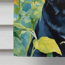Load image into Gallery viewer, Pug in Sunflowers House Flag