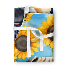 Load image into Gallery viewer, Pug in Sunflowers Apron – Artist-Designed Kitchen, BBQ &amp; Craft Apron