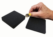 Load image into Gallery viewer, Puli in Sunflowers Coasters - Set of 4 Lightweight Foam, Absorbent Drink Coasters