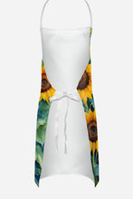 Load image into Gallery viewer, Rhodesian Ridgeback in Sunflowers Apron – Artist-Designed Kitchen, BBQ &amp; Craft Apron