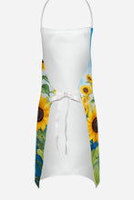 Load image into Gallery viewer, Saluki in Sunflowers Apron – Artist-Designed Kitchen, BBQ &amp; Craft Apron