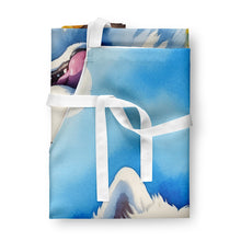 Load image into Gallery viewer, Samoyed in Sunflowers Apron – Artist-Designed Kitchen, BBQ &amp; Craft Apron