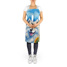 Load image into Gallery viewer, Samoyed in Sunflowers Apron – Artist-Designed Kitchen, BBQ &amp; Craft Apron