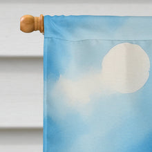 Load image into Gallery viewer, Samoyed in Sunflowers House Flag
