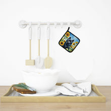 Load image into Gallery viewer, Schipperke in Sunflowers Pot Holders - Set of 2 Decorative Kitchen Helpers | Made in the USA