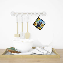 Load image into Gallery viewer, Scottish Terrier in Sunflowers Pot Holders - Set of 2 Decorative Kitchen Helpers | Made in the USA