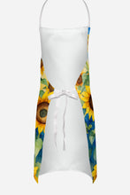 Load image into Gallery viewer, Sheltie in Sunflowers Apron – Artist-Designed Kitchen, BBQ &amp; Craft Apron