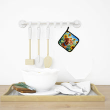 Load image into Gallery viewer, Vizsla in Sunflowers Pot Holders - Set of 2 Decorative Kitchen Helpers | Made in the USA
