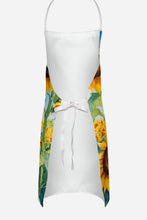 Load image into Gallery viewer, Welsh Springer Spaniel in Sunflowers Apron – Artist-Designed Kitchen, BBQ &amp; Craft Apron