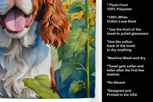 Load image into Gallery viewer, Welsh Springer Spaniel in Sunflowers Kitchen Towel
