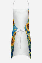 Load image into Gallery viewer, Westie in Sunflowers Apron – Artist-Designed Kitchen, BBQ &amp; Craft Apron