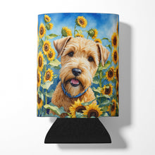 Load image into Gallery viewer, Wheaten Terrier in Sunflowers Can or Bottle Hugger