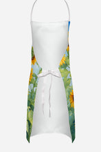 Load image into Gallery viewer, Wirehaired Pointing Griffon in Sunflowers Apron – Artist-Designed Kitchen, BBQ &amp; Craft Apron