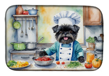Load image into Gallery viewer, Affenpinscher The Chef Dish Drying Mat