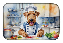 Load image into Gallery viewer, Airedale Terrier The Chef Dish Drying Mat