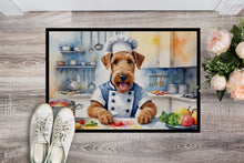 Load image into Gallery viewer, Airedale Terrier The Chef Doormat-24x36 Indoor / Outdoor Rug | Made in USA