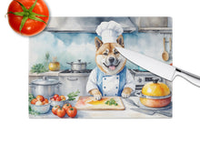Load image into Gallery viewer, Akita The Chef Glass Cutting Boards – Durable, Decorative Kitchen Art