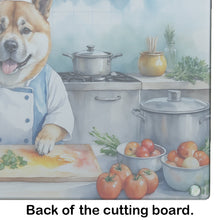 Load image into Gallery viewer, Akita The Chef Glass Cutting Boards – Durable, Decorative Kitchen Art