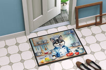 Load image into Gallery viewer, Alaskan Klee Kai The Chef Doormat-24x36 Indoor / Outdoor Rug | Made in USA