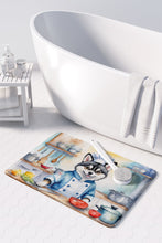 Load image into Gallery viewer, Alaskan Klee Kai The Chef Memory Foam Kitchen Mat