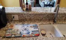 Load image into Gallery viewer, American Eskimo The Chef Dish Drying Mat