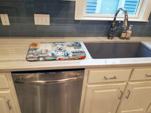 Load image into Gallery viewer, American Eskimo The Chef Dish Drying Mat