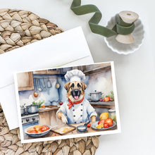 Load image into Gallery viewer, Anatolian Shepherd The Chef Greeting Cards - Blank Note Cards – 8-Pack of Artist-Designed Cards with Envelopes