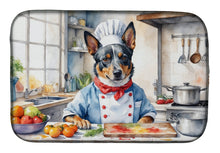 Load image into Gallery viewer, Australian Cattle Dog The Chef Dish Drying Mat