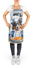 Load image into Gallery viewer, Australian Shepherd The Chef Apron – Artist-Designed Kitchen, BBQ &amp; Craft Apron