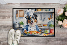 Load image into Gallery viewer, Australian Shepherd The Chef Doormat