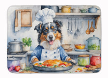 Load image into Gallery viewer, Australian Shepherd The Chef Memory Foam Kitchen Mat