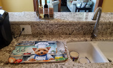 Load image into Gallery viewer, Australian Terrier The Chef Dish Drying Mat