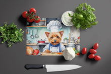 Load image into Gallery viewer, Australian Terrier The Chef Glass Cutting Boards – Durable, Decorative Kitchen Art