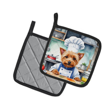 Load image into Gallery viewer, Australian Terrier The Chef Pot Holders - Set of 2 Decorative Kitchen Helpers | Made in the USA