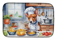 Load image into Gallery viewer, Basenji The Chef Dish Drying Mat
