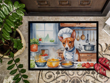 Load image into Gallery viewer, Basenji The Chef Doormat