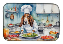 Load image into Gallery viewer, Basset Hound The Chef Dish Drying Mat