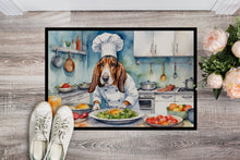 Load image into Gallery viewer, Basset Hound The Chef Doormat-24x36 Indoor / Outdoor Rug | Made in USA