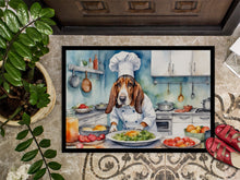 Load image into Gallery viewer, Basset Hound The Chef Doormat-24x36 Indoor / Outdoor Rug | Made in USA