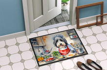 Load image into Gallery viewer, Bearded Collie The Chef Doormat-24x36 Indoor / Outdoor Rug | Made in USA