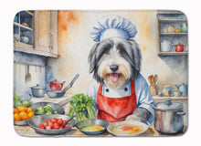 Load image into Gallery viewer, Bearded Collie The Chef Memory Foam Kitchen Mat
