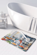 Load image into Gallery viewer, Bedlington Terrier The Chef Memory Foam Kitchen Mat