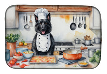 Load image into Gallery viewer, Belgian Sheepdog The Chef Dish Drying Mat