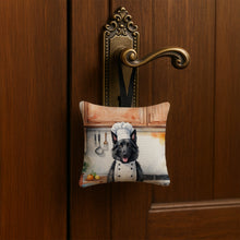 Load image into Gallery viewer, Belgian Sheepdog The Chef Hanging Square Fabric Ornament 3.5 × 3.5