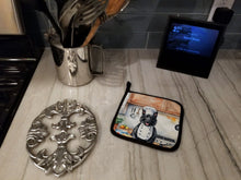 Load image into Gallery viewer, Belgian Sheepdog The Chef Pot Holders - Set of 2 Decorative Kitchen Helpers | Made in the USA