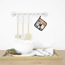 Load image into Gallery viewer, Belgian Sheepdog The Chef Pot Holders - Set of 2 Decorative Kitchen Helpers | Made in the USA