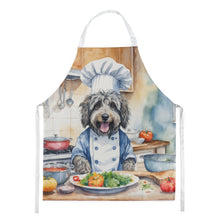 Load image into Gallery viewer, Bergamasco Sheepdog The Chef Apron – Artist-Designed Kitchen, BBQ &amp; Craft Apron