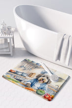 Load image into Gallery viewer, Bergamasco Sheepdog The Chef Memory Foam Kitchen Mat