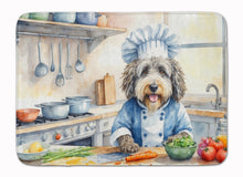 Load image into Gallery viewer, Bergamasco Sheepdog The Chef Memory Foam Kitchen Mat