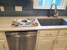 Load image into Gallery viewer, Bernedoodle The Chef Dish Drying Mat
